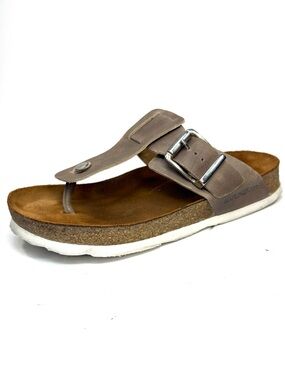 Haflinger Cora Toe Post Cork Sandals | 39